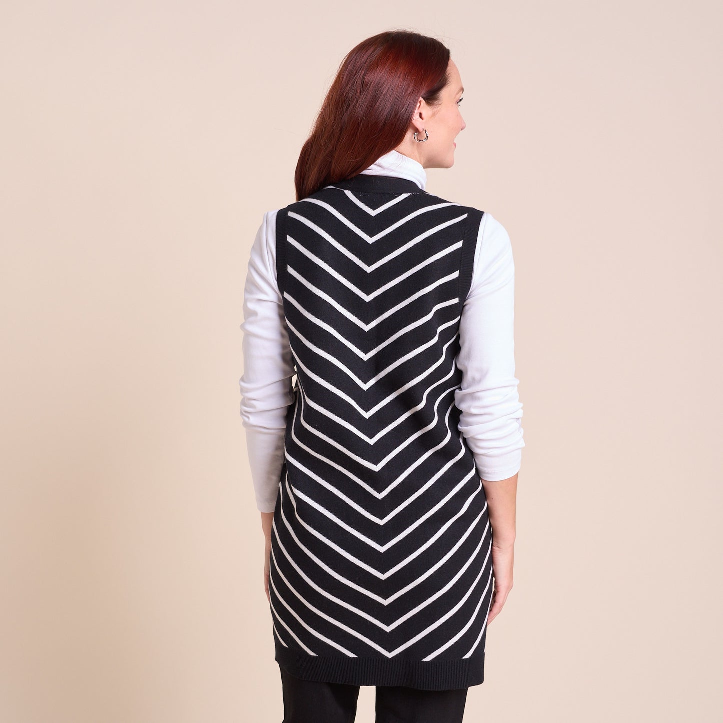 Stripe Back Detail Missy