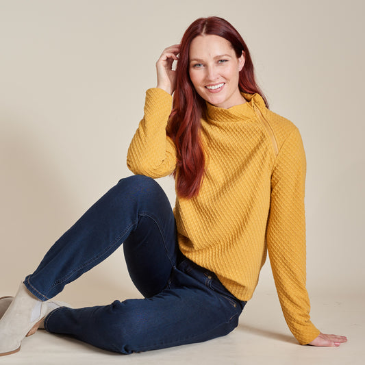 Amber Gold Front Detail Missy