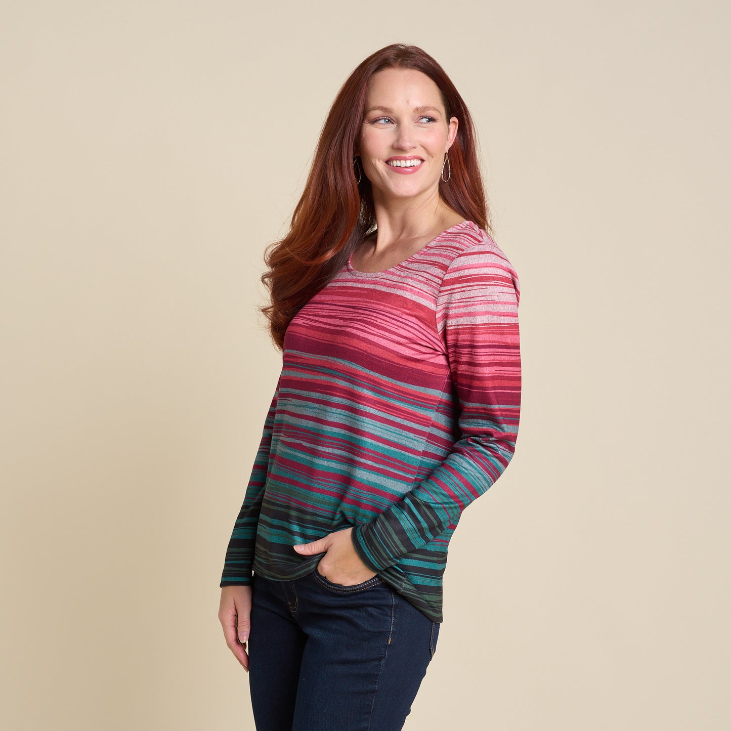 Pink Multi Side Detail Missy