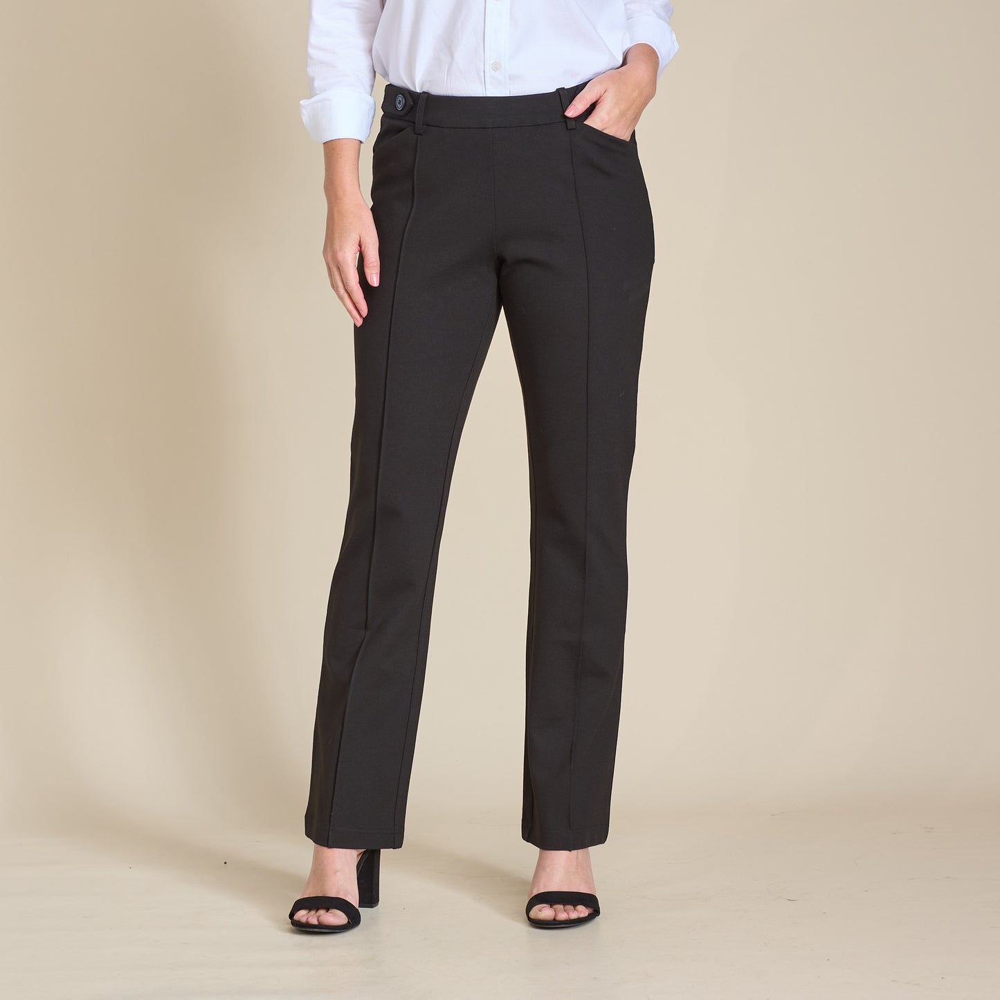 Black Front Detail Missy