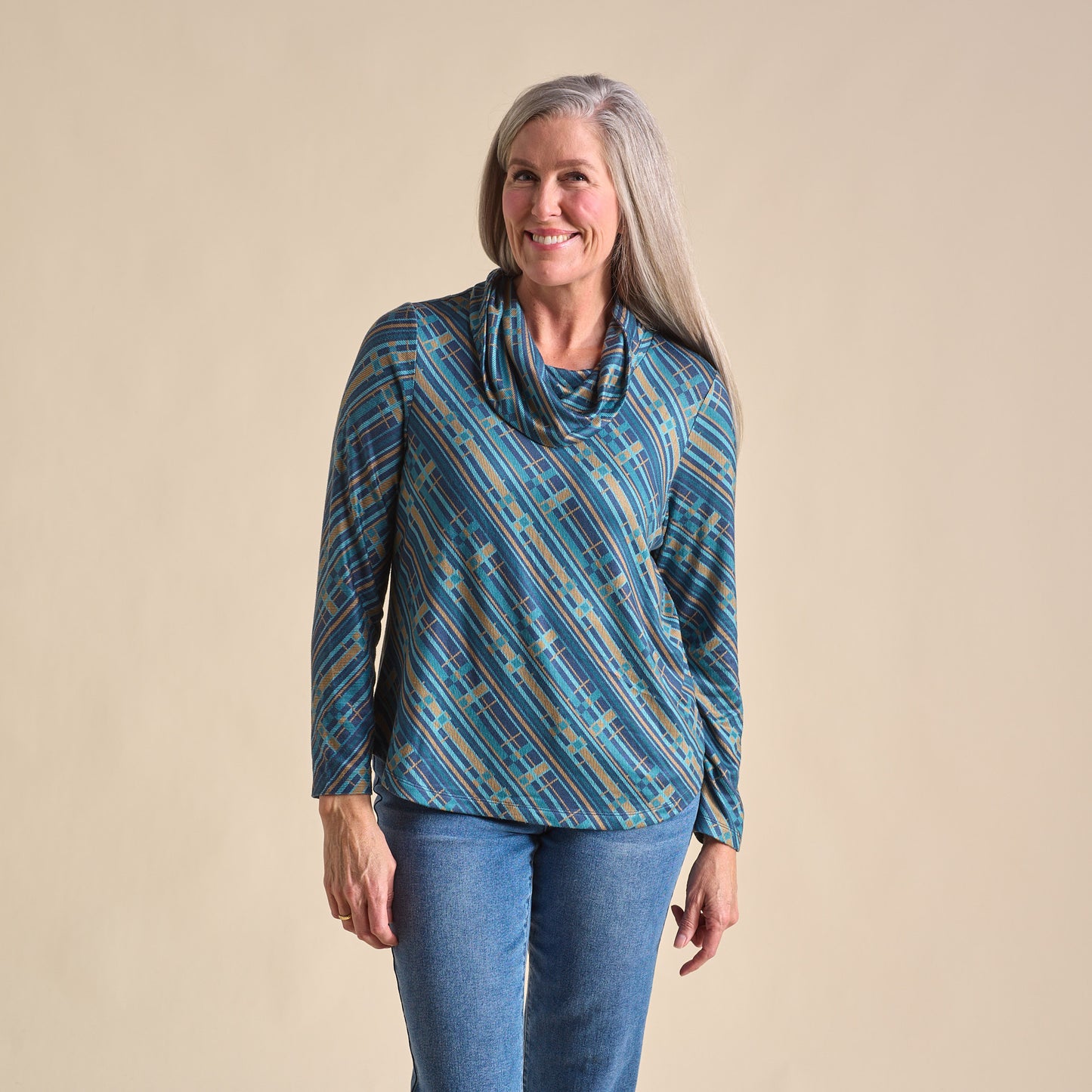 Navy Blazer Front Detail Missy