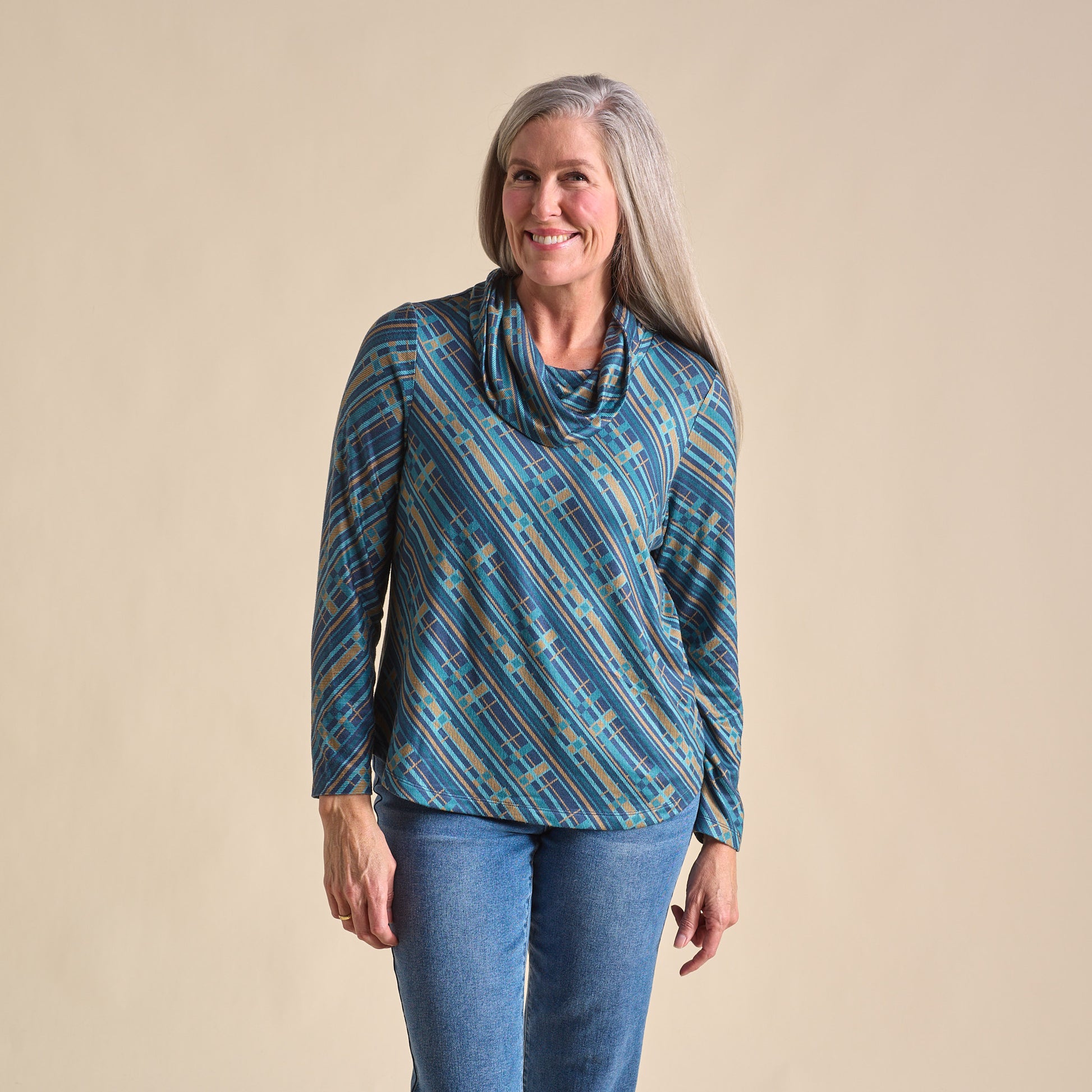 Navy Blazer Front Detail Missy