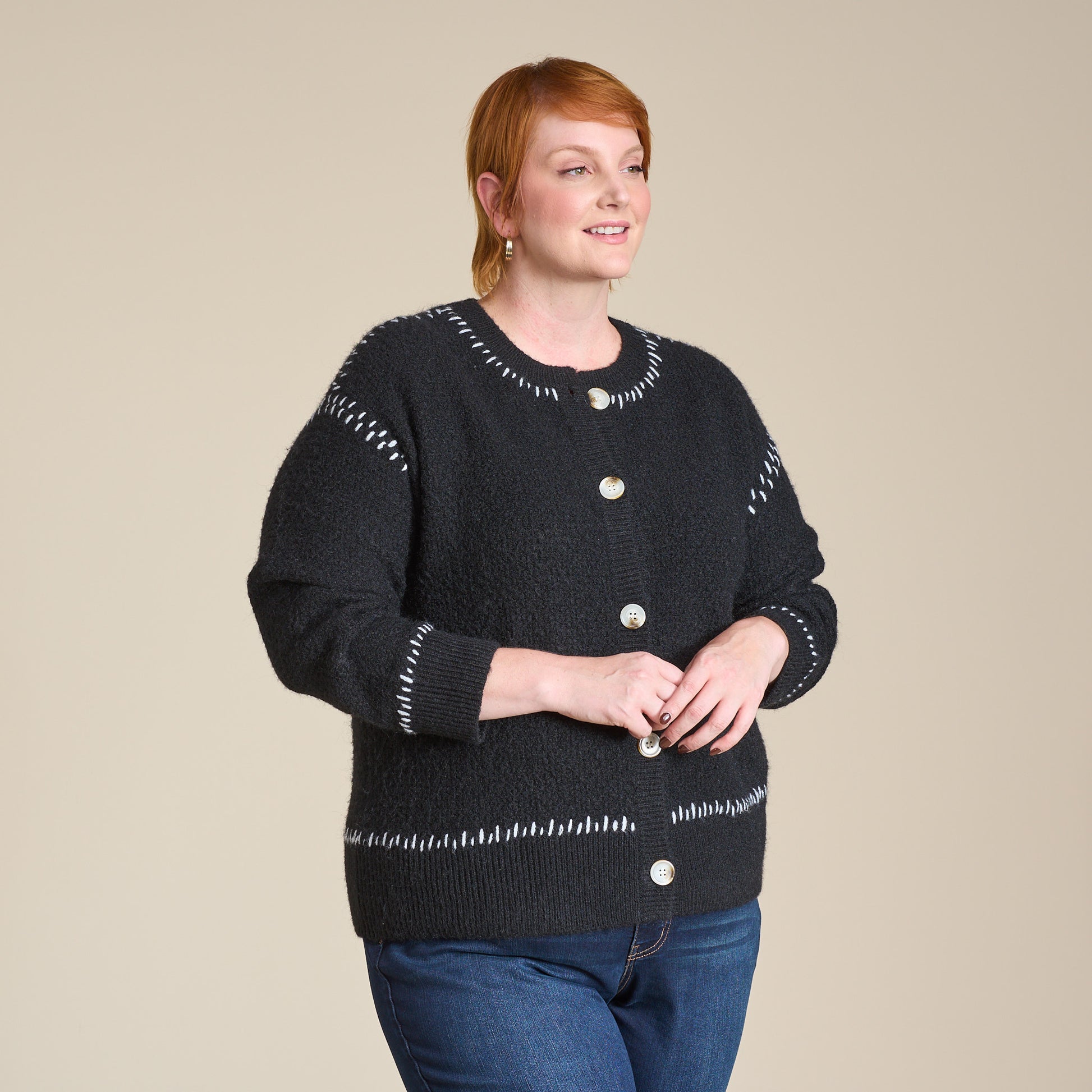 Black Side Detail Women