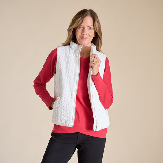 Marshmallow Front Detail Missy