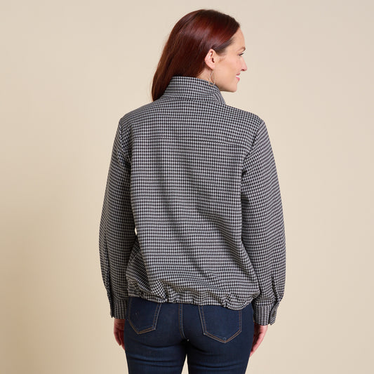 Black Grey Back Detail Missy