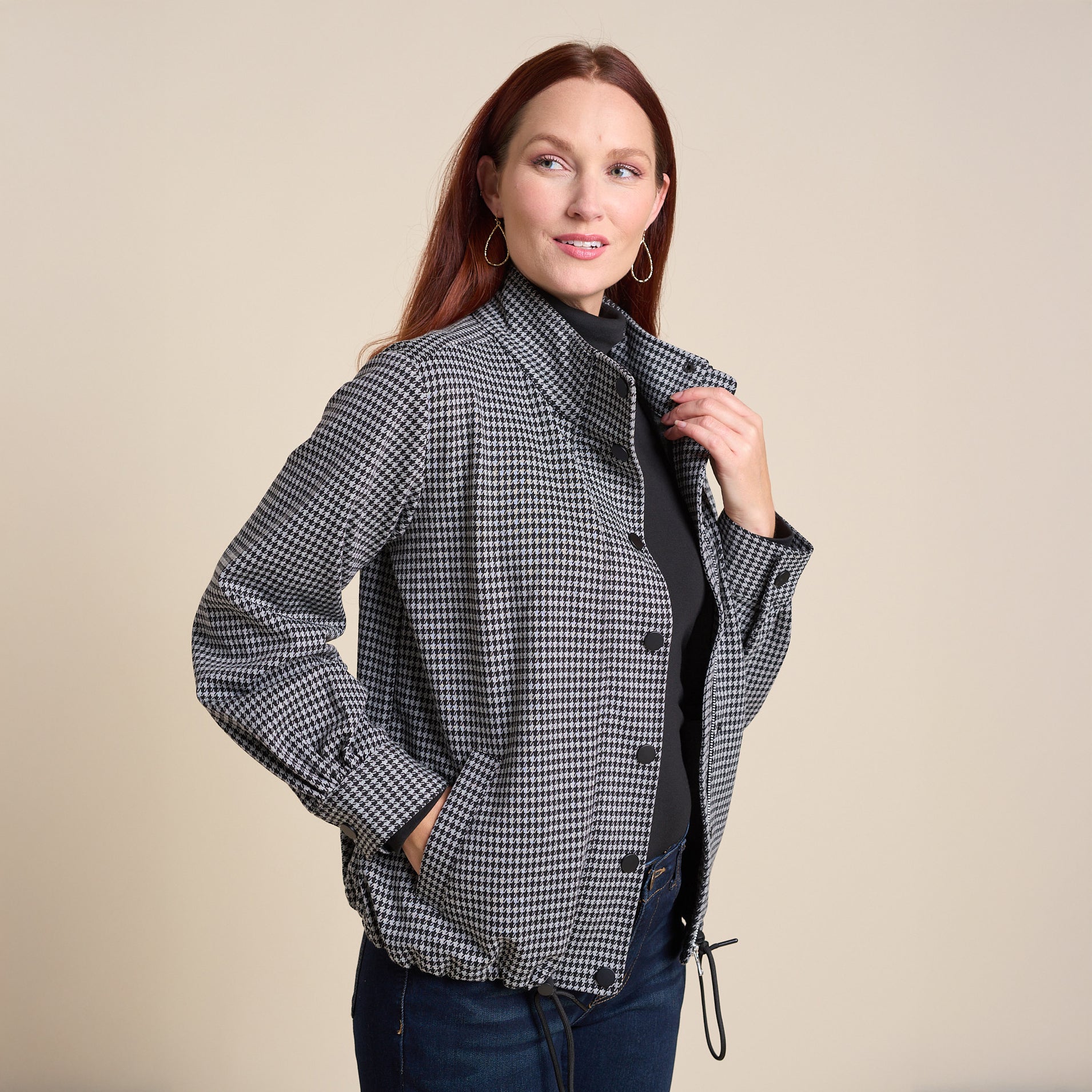 Black Grey Side Detail Missy