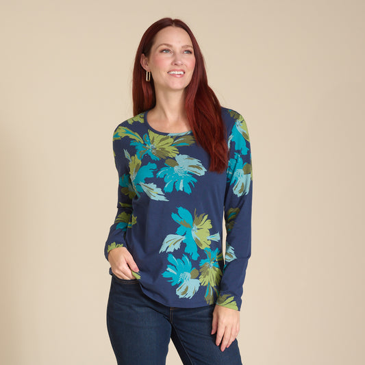 Navy Multi Front Detail Missy