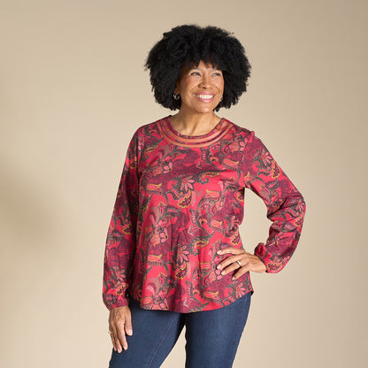 Scooter Red Front Detail Missy