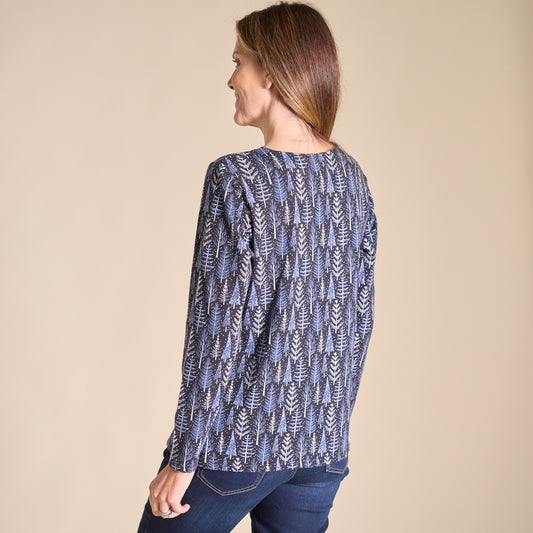 Black Multi Back Detail Missy