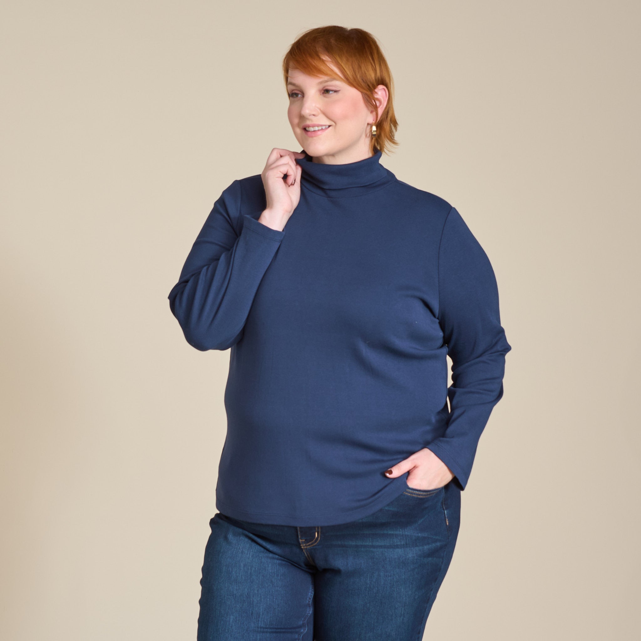 Long Sleeve Turtleneck Perfect Tee – Christopher & Banks