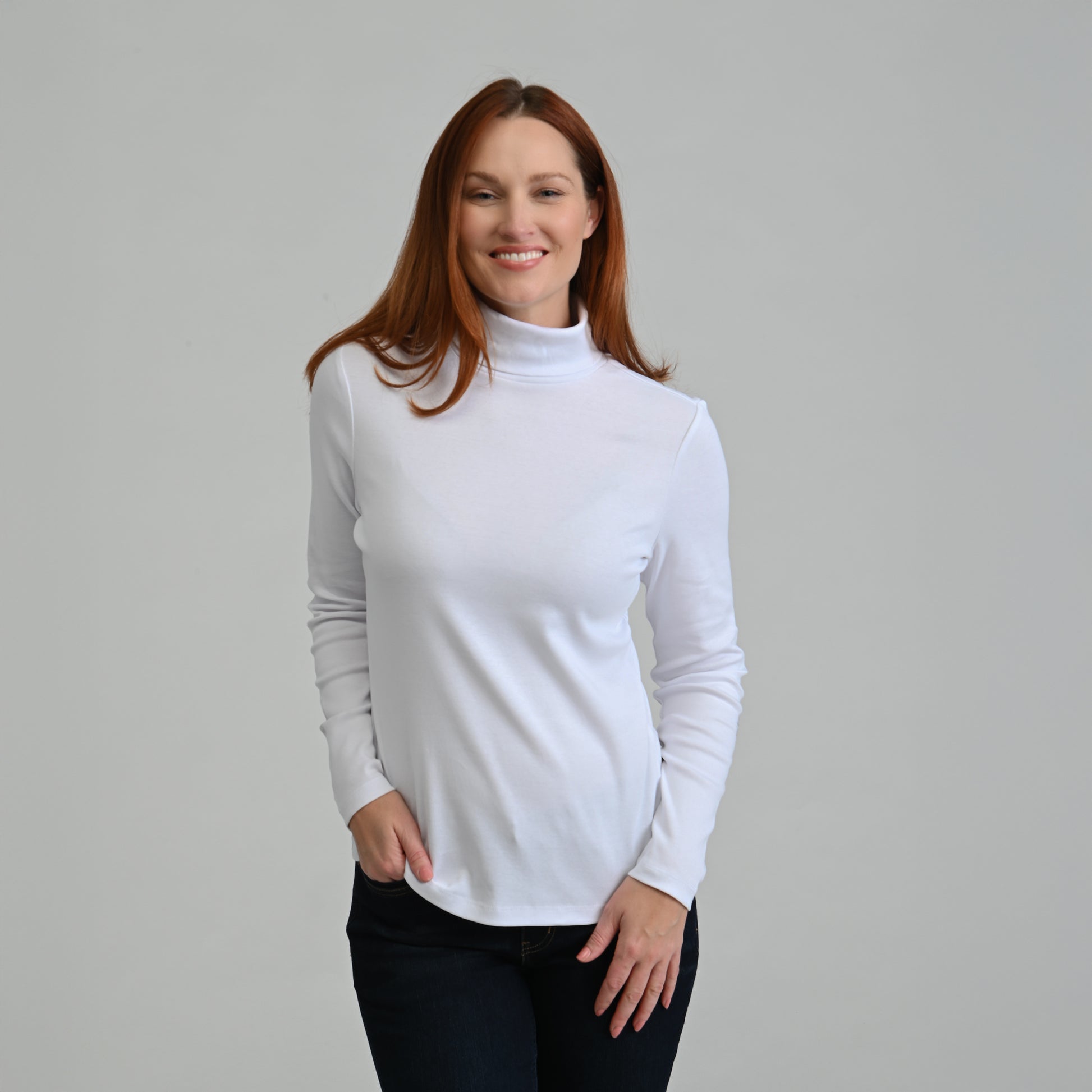 White Front Detail Missy