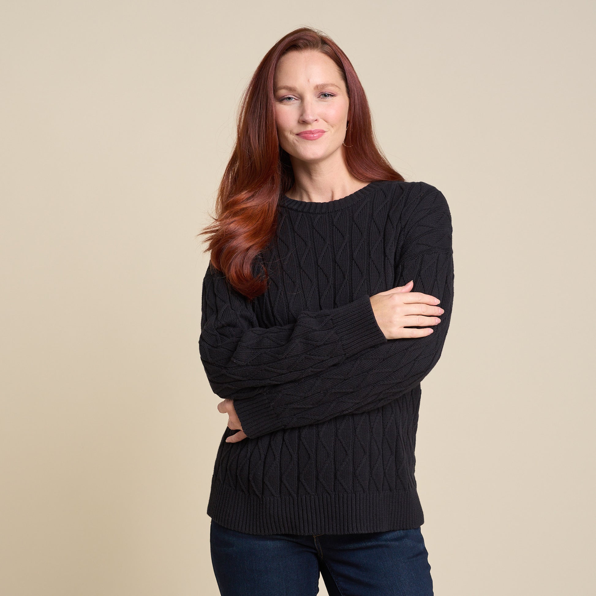 Black Front Detail Missy