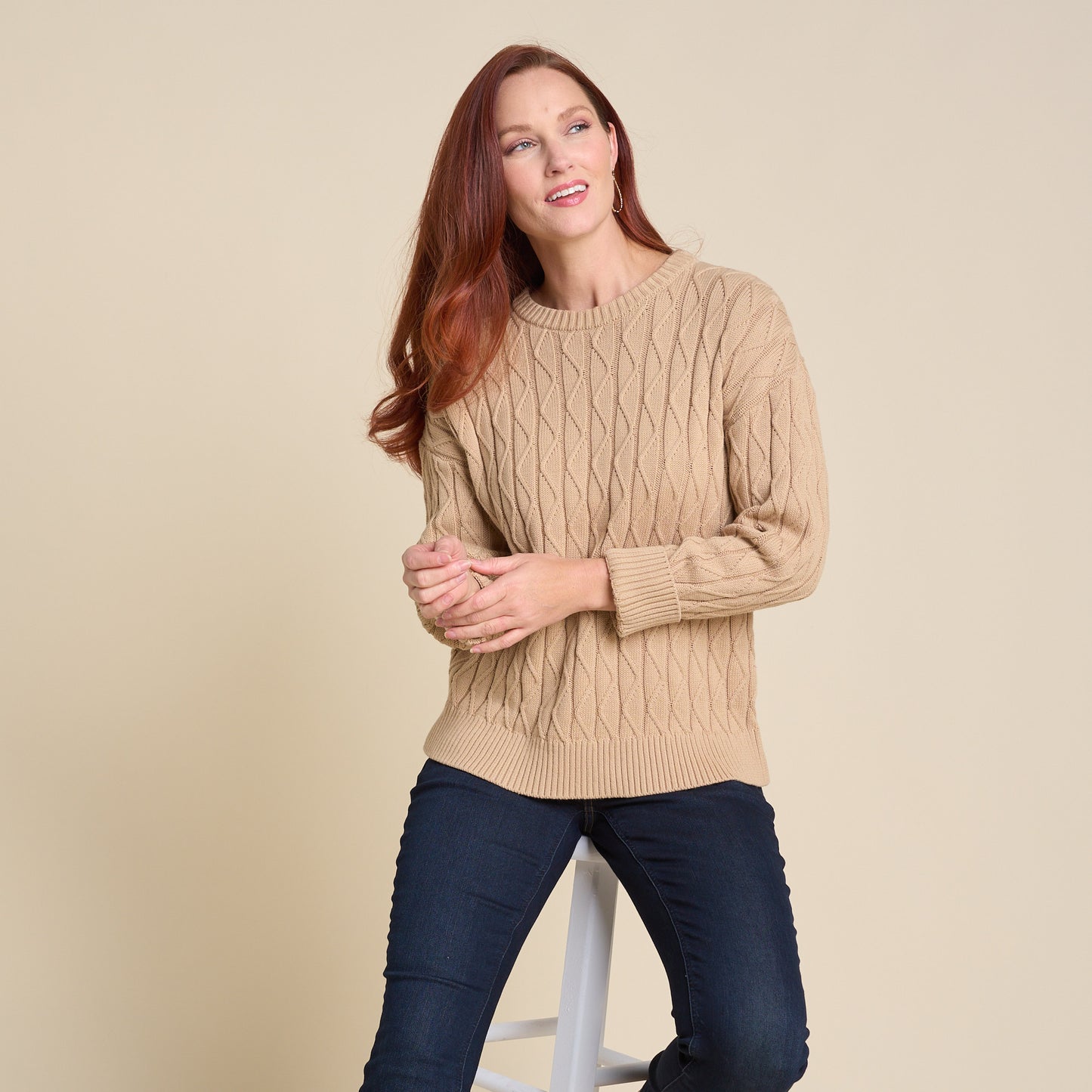 Nomad Khaki Front Detail Missy