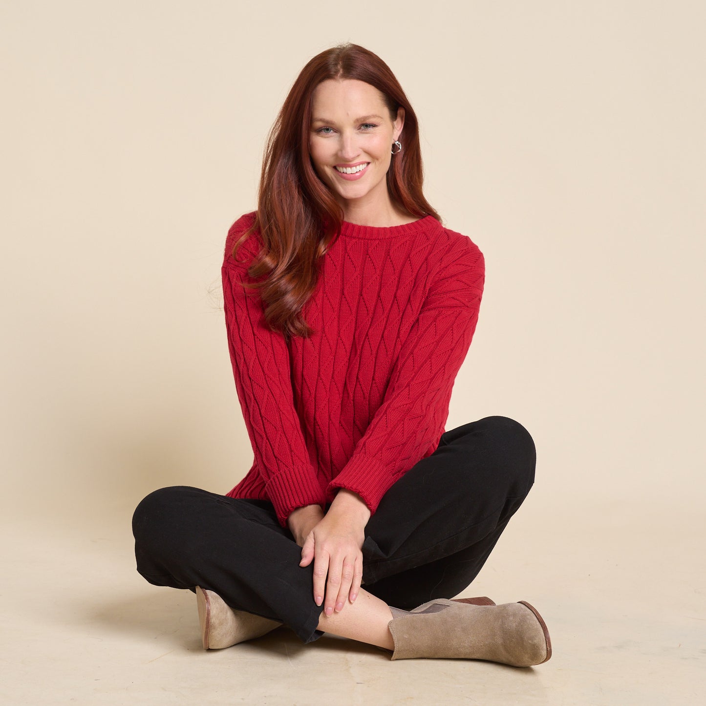 Scooter Red Front Detail Missy