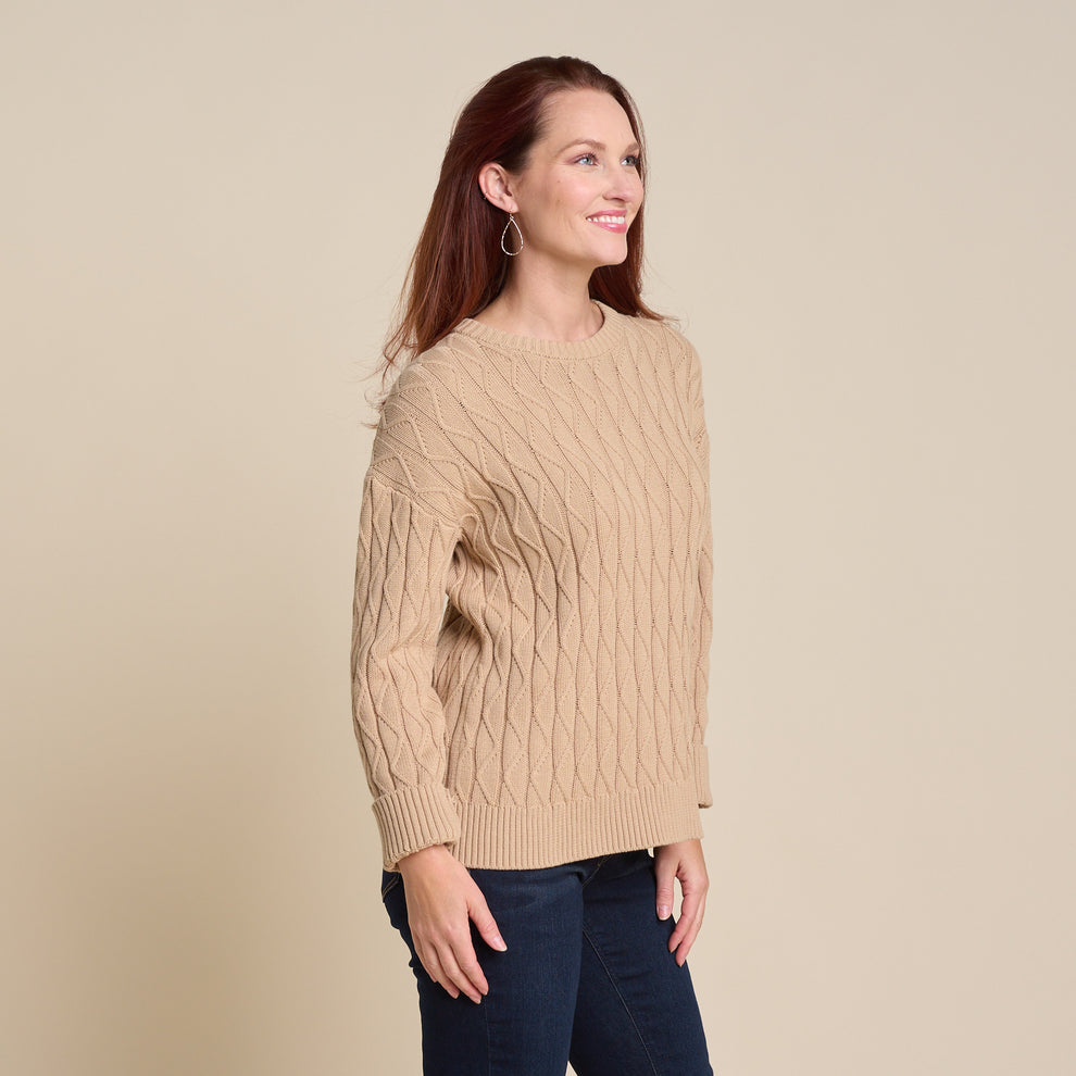 StitchDrop Sunlight Sandcastle Sweater main image 1