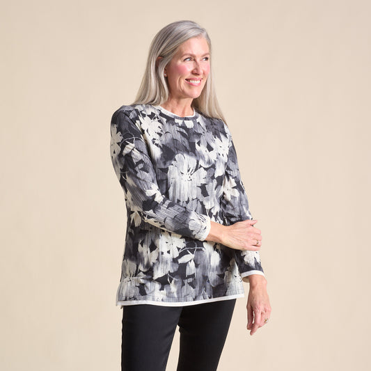 Black Front Detail Missy