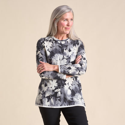 Black Front Detail Missy