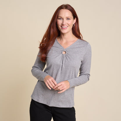 Grey Front Detail Missy