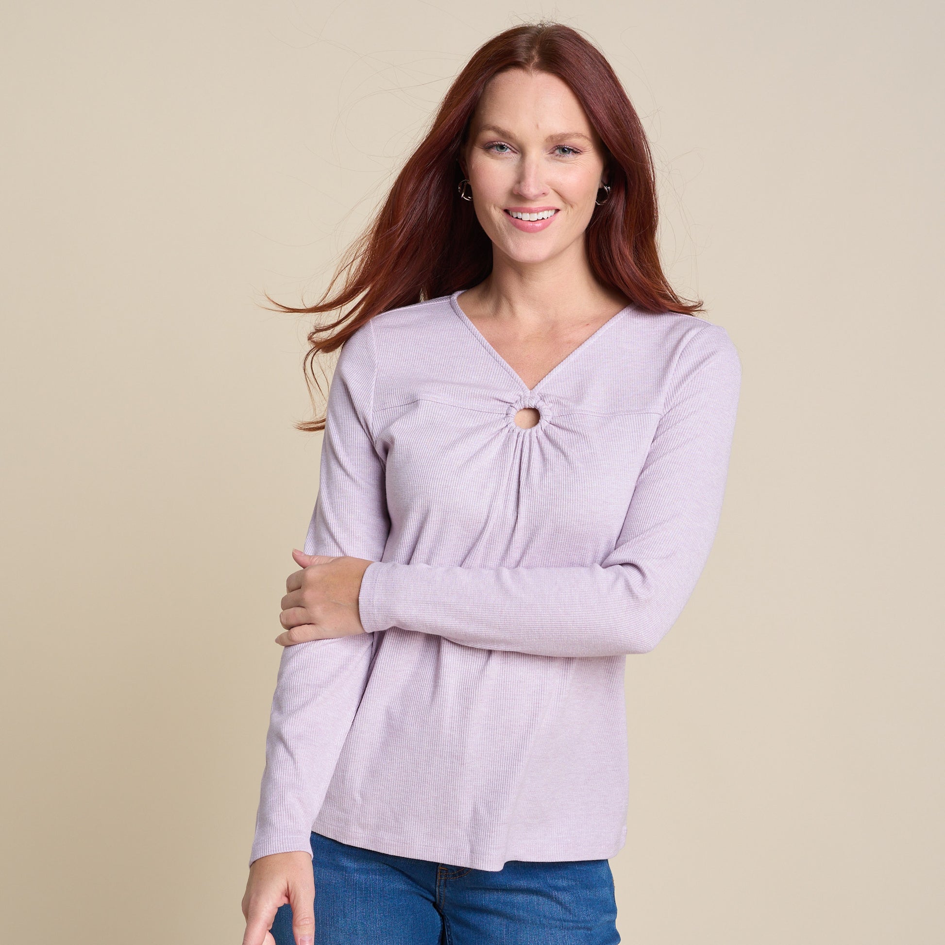 Purple Front Detail Missy