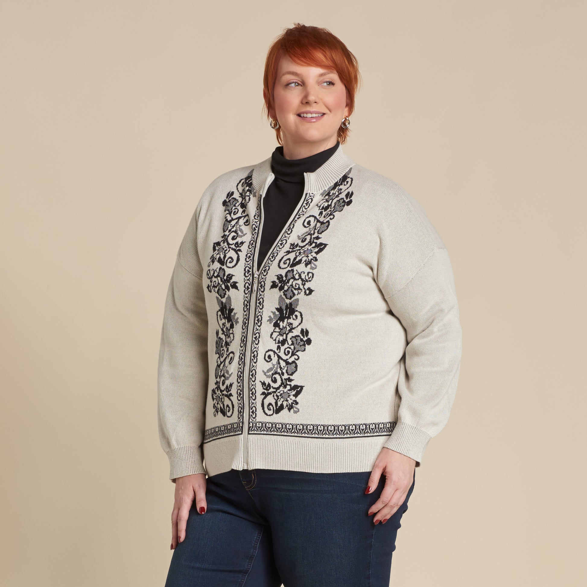 Ivory Side Detail Women