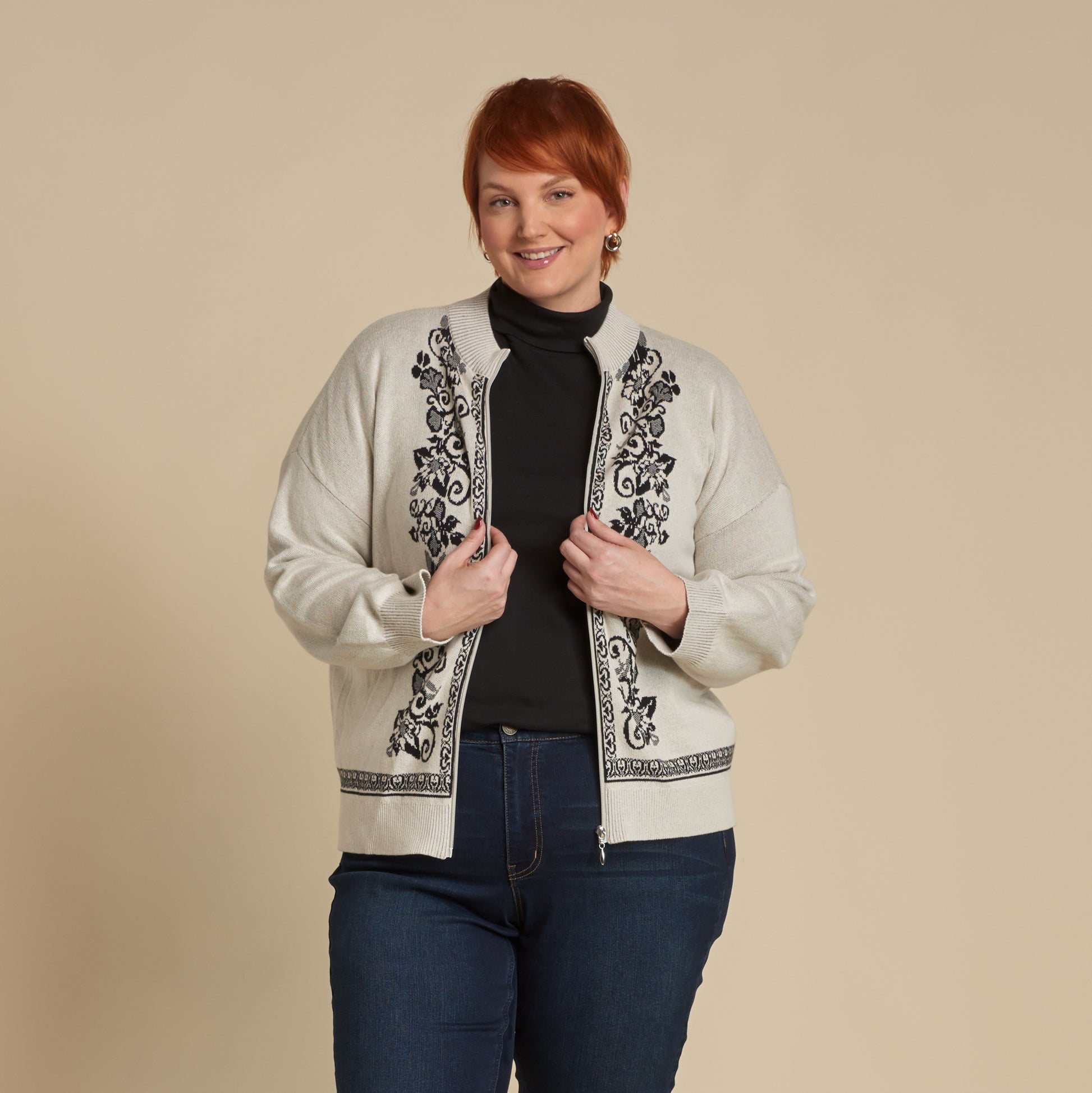 Ivory Front Detail Women