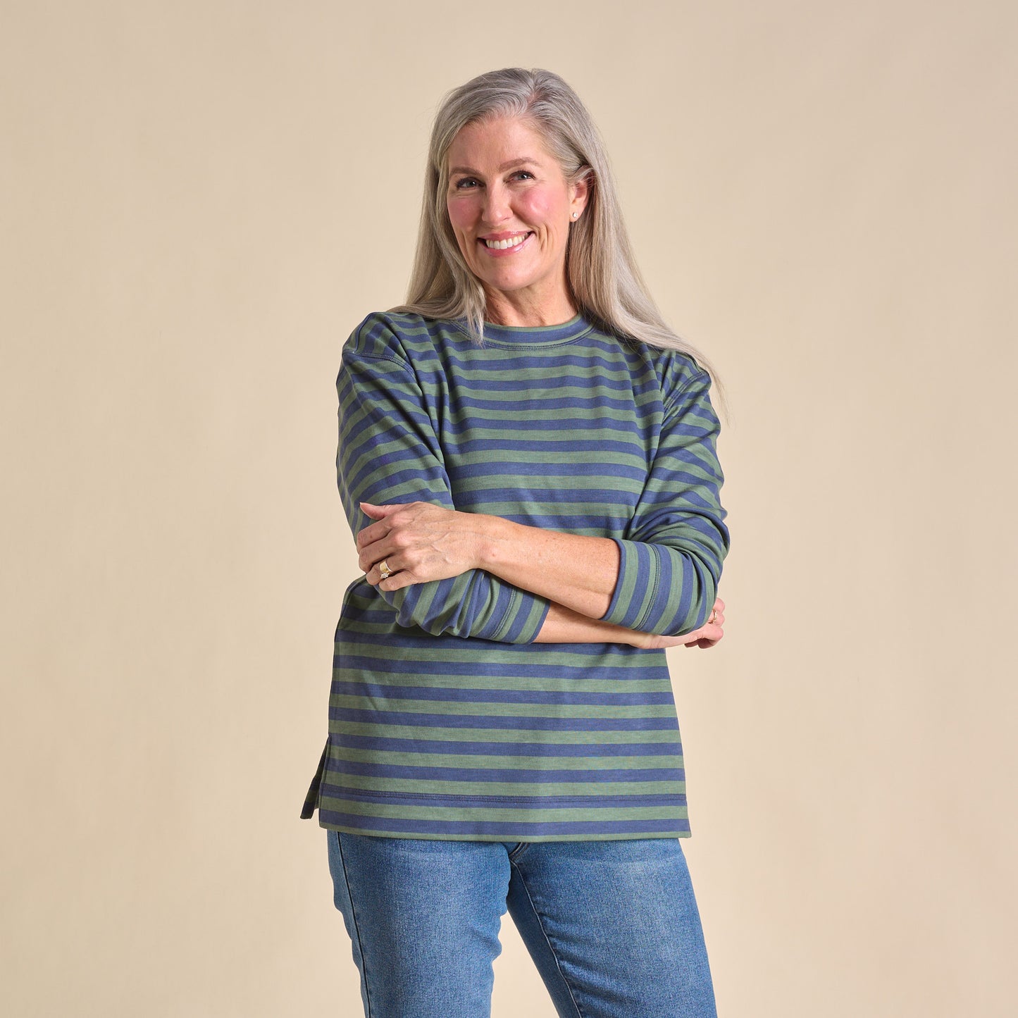 Deep Indigo Front Detail Missy