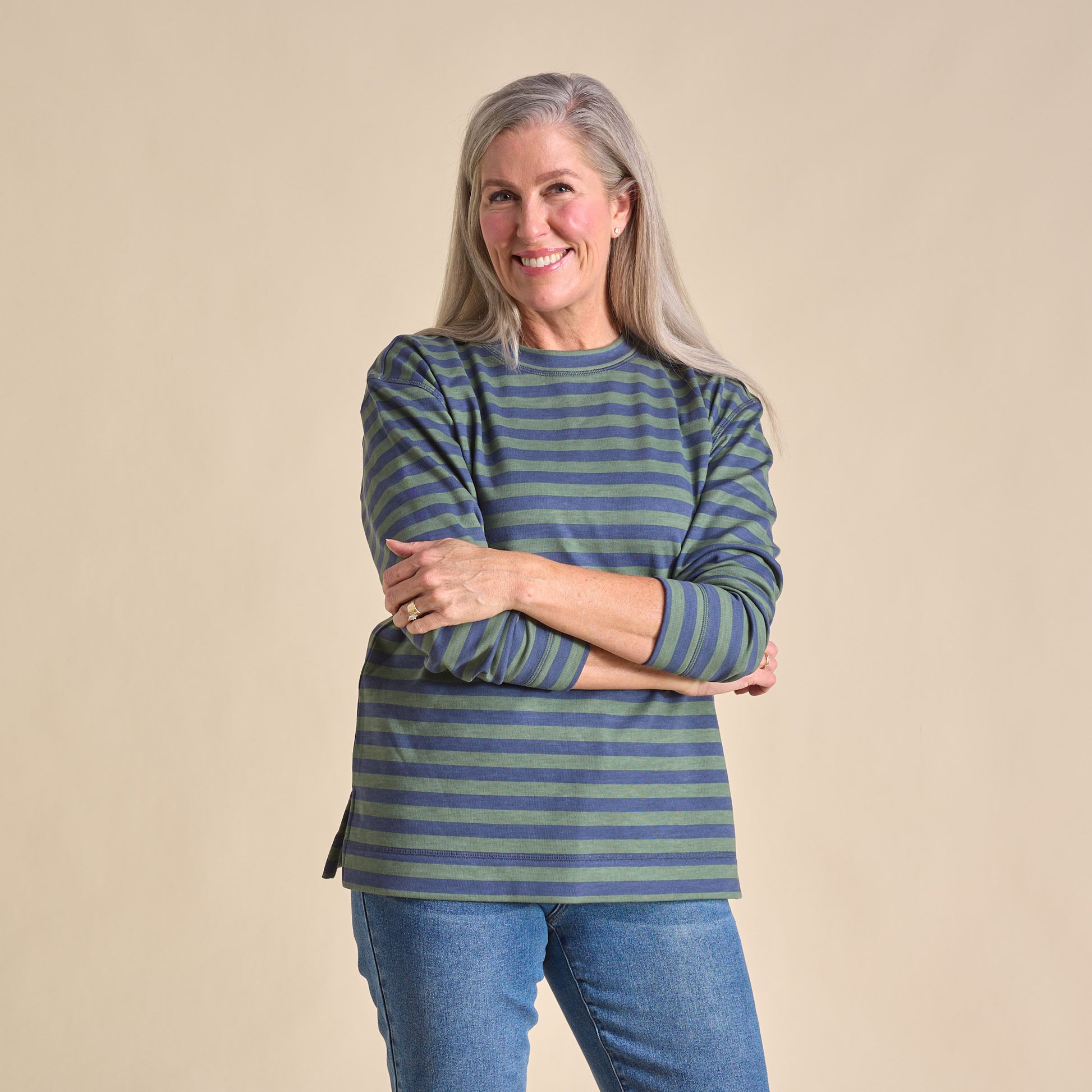 Deep Indigo Front Detail Missy