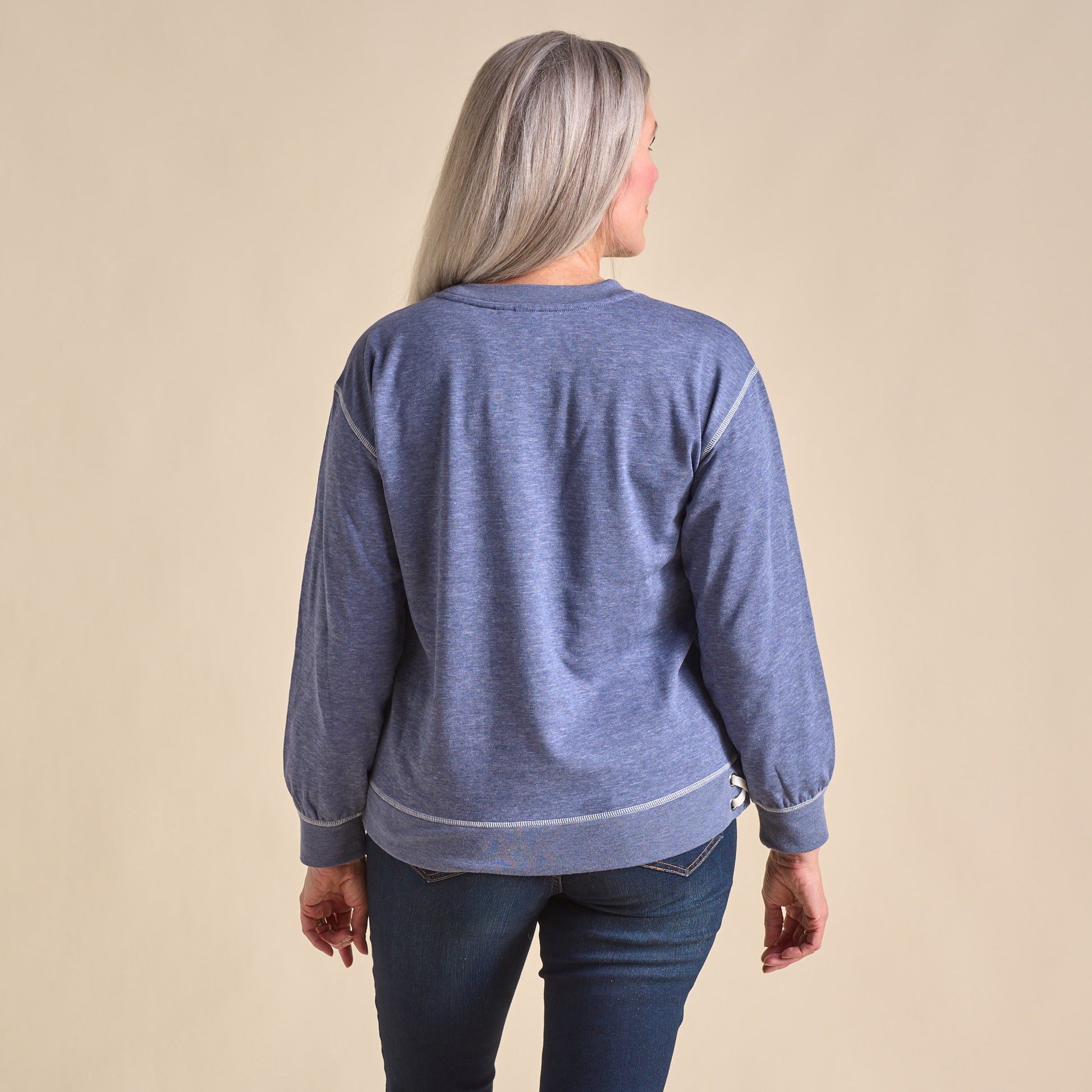 Deep Indigo Back Detail Missy