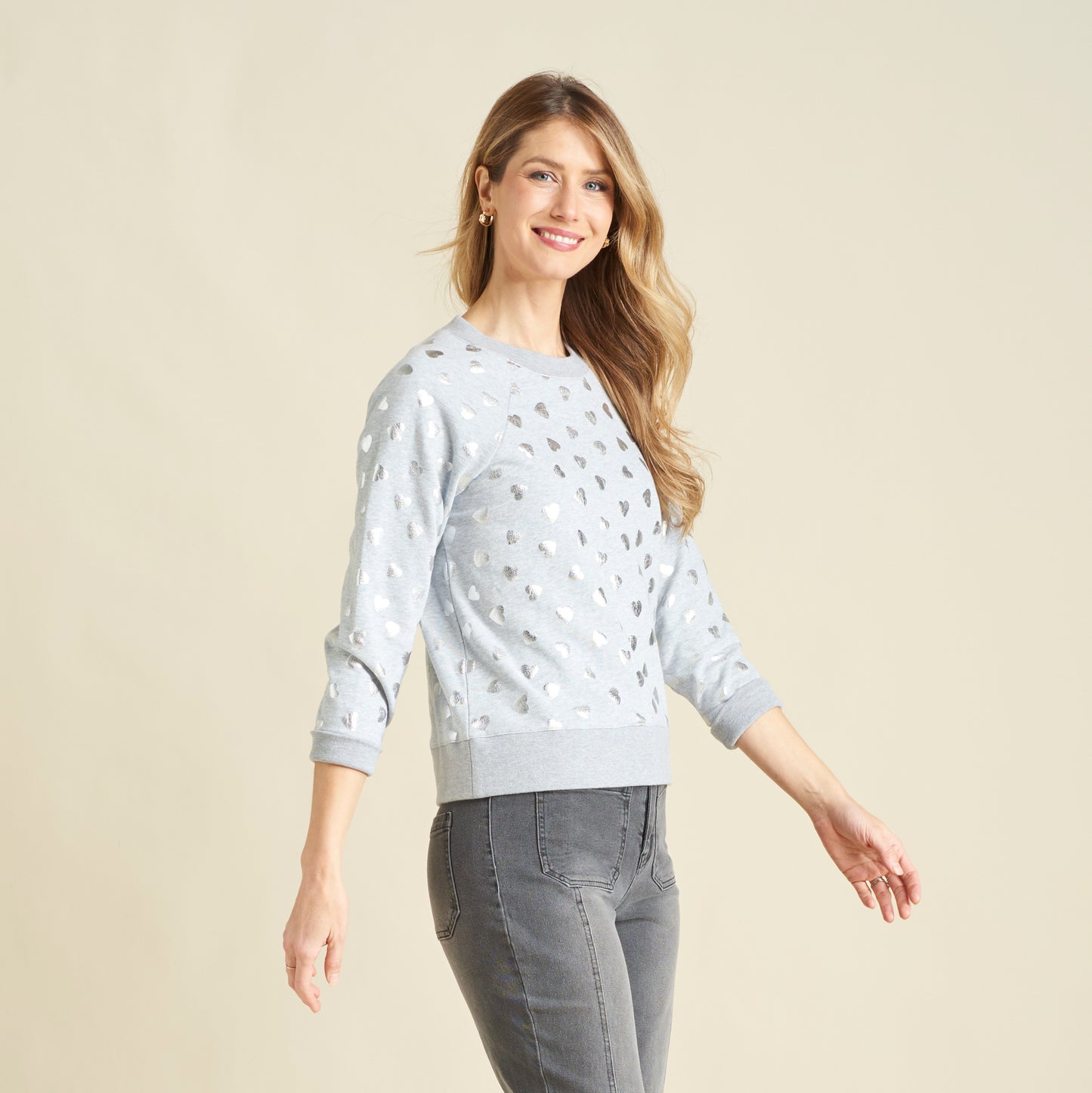 Heather Grey Side Detail Missy