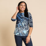 Navy Blazer Front Detail Missy