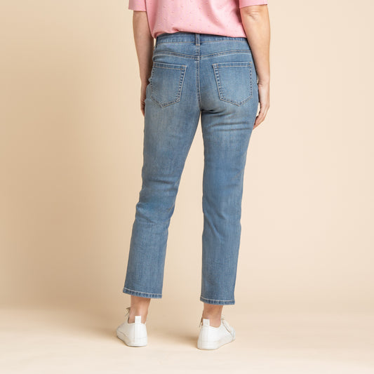 Medium Stonewash Back Detail Missy