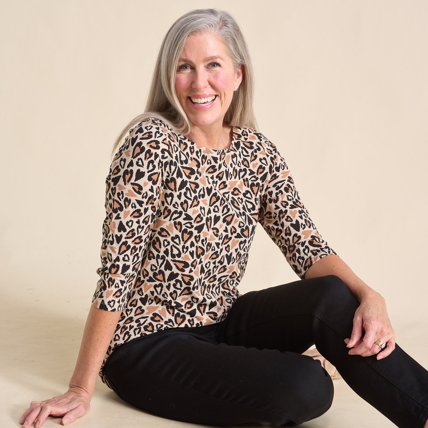 Black Front Detail Missy