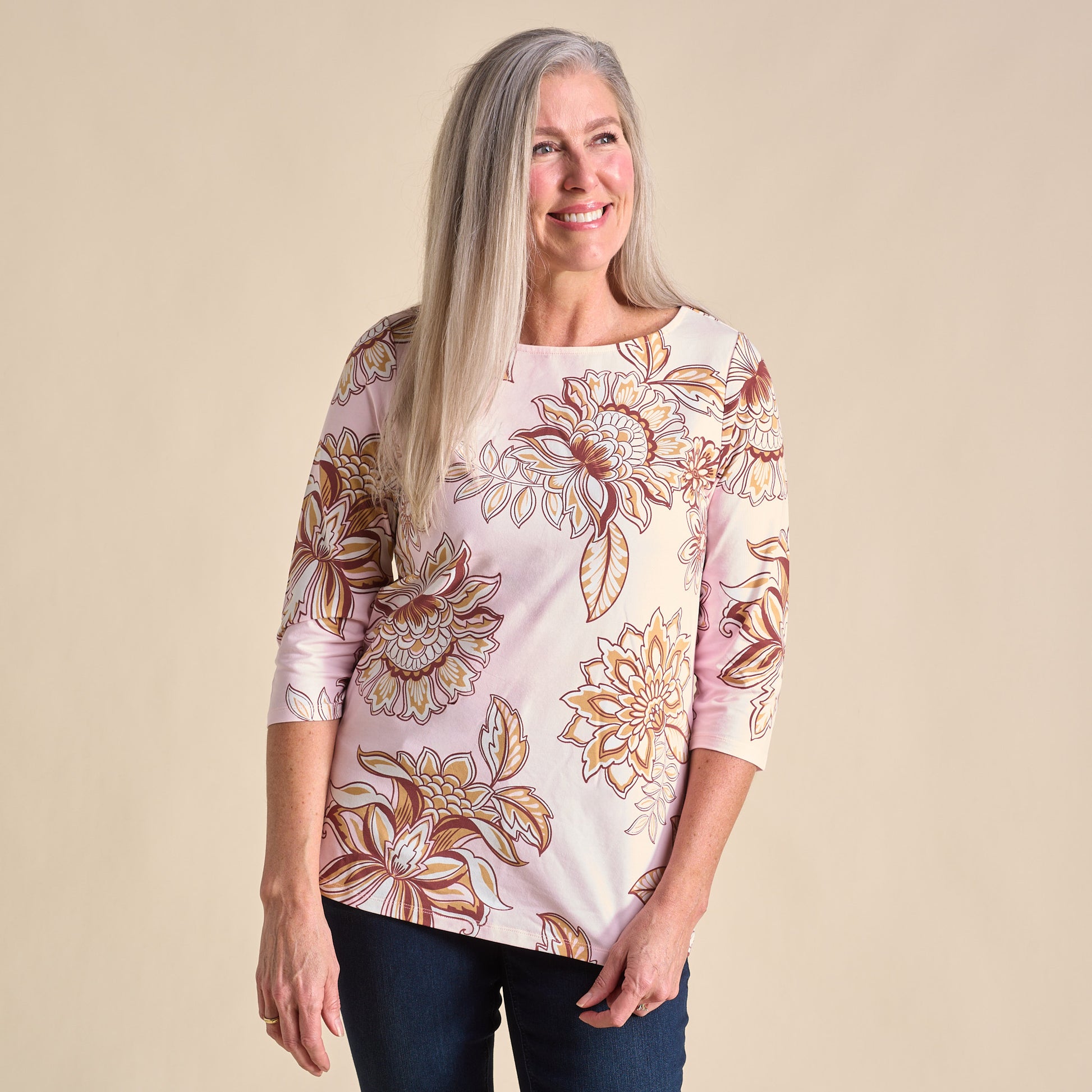 Blush Pink Front Detail Missy