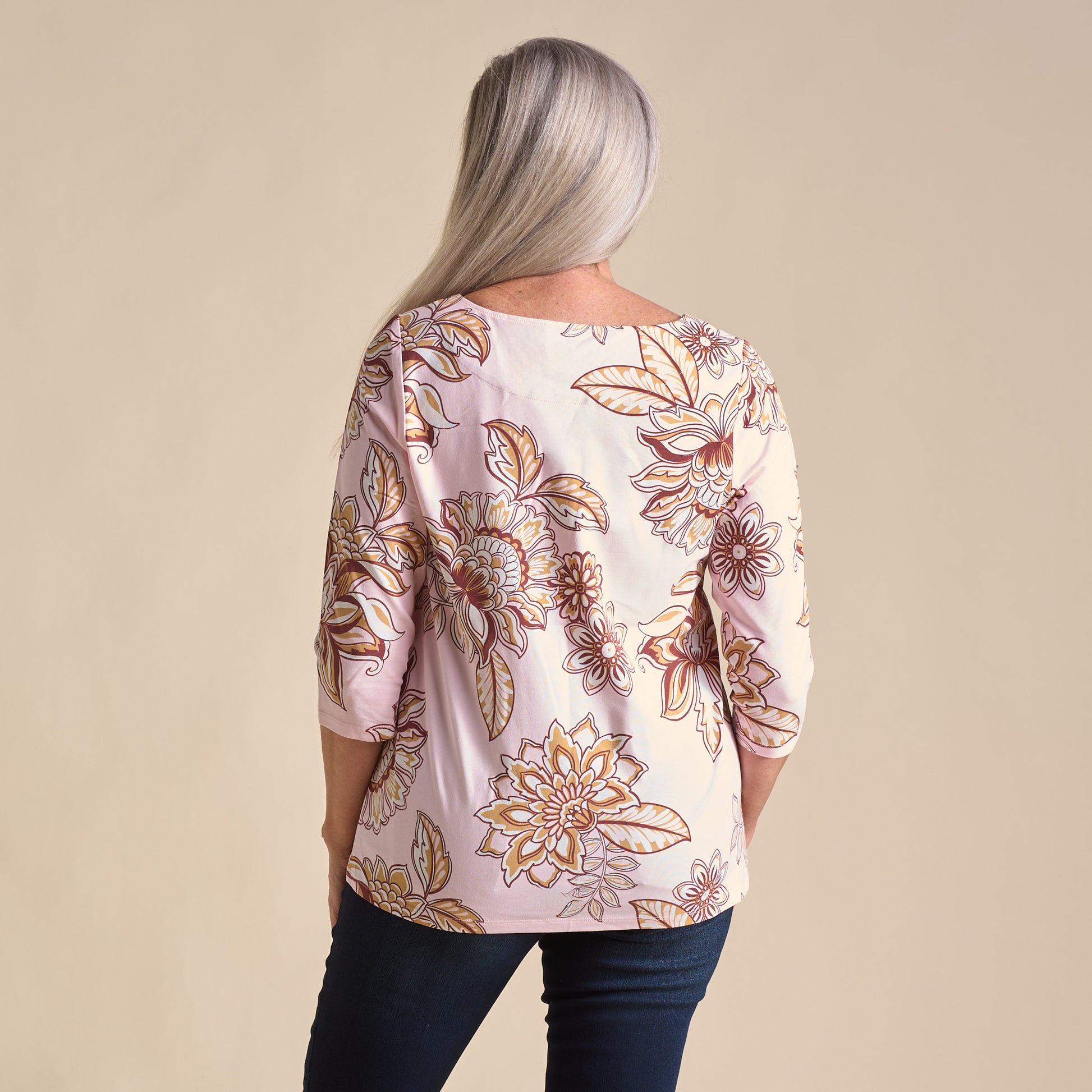 Blush Pink Back Detail Missy