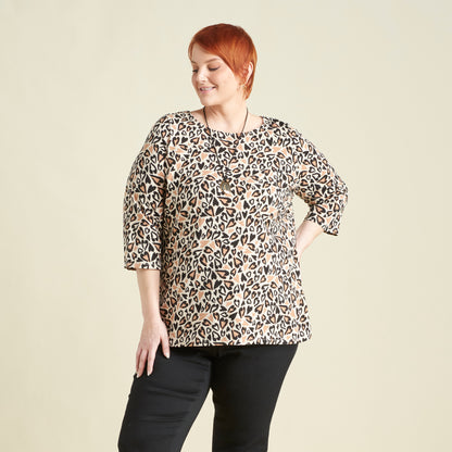 Black Front Detail Women