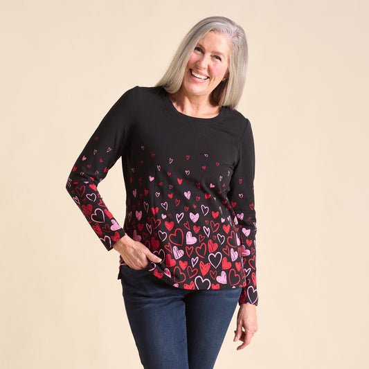 Black Front Detail Missy