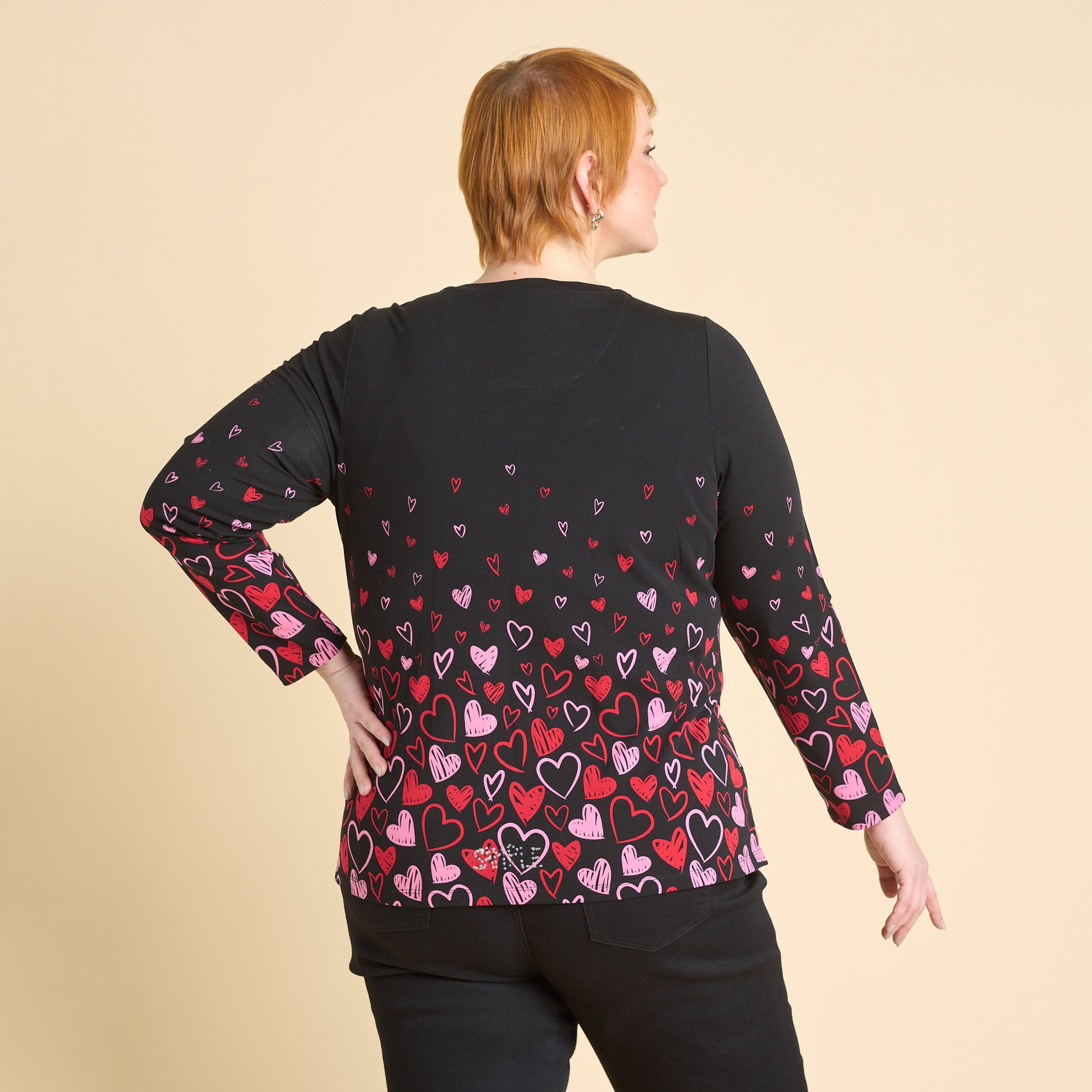 Black Back Detail Women