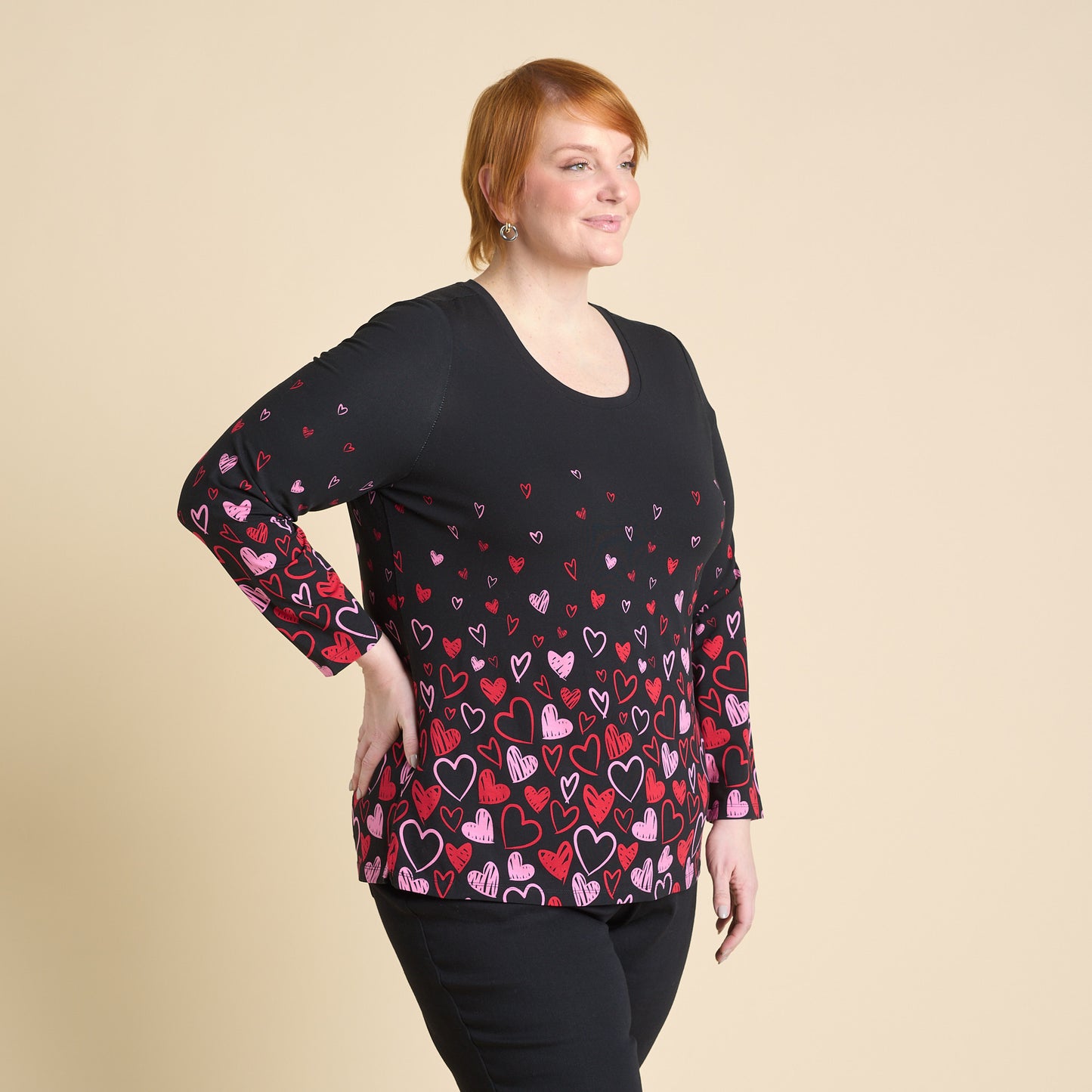 Black Side Detail Women