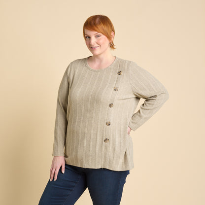 Oatmeal Side Detail Women