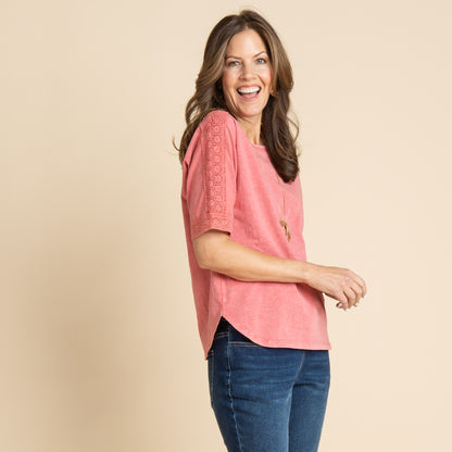 Vintage Coral Side Detail Missy