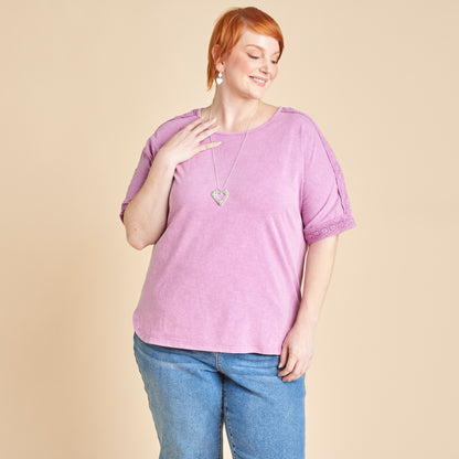 African Violet Front Detail Women