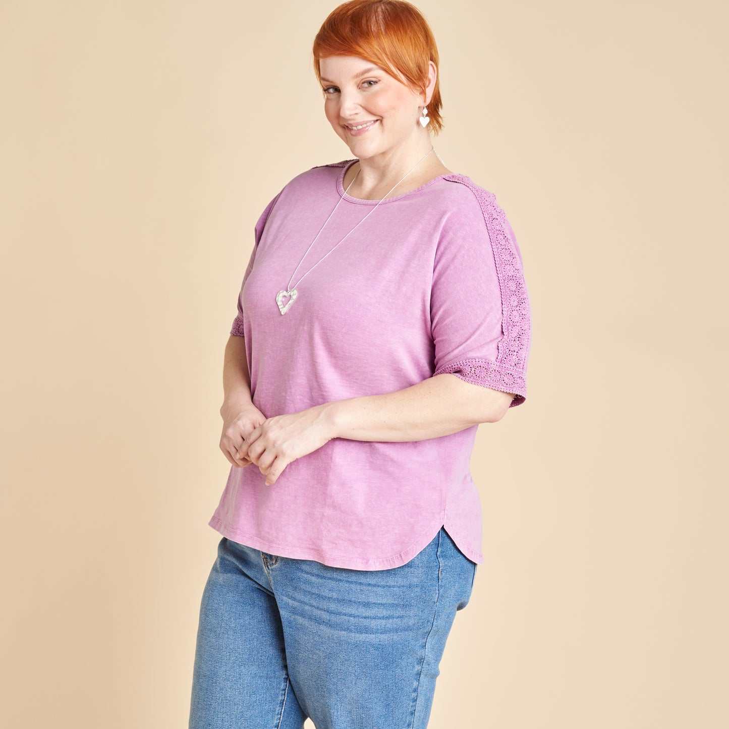African Violet Side Detail Women