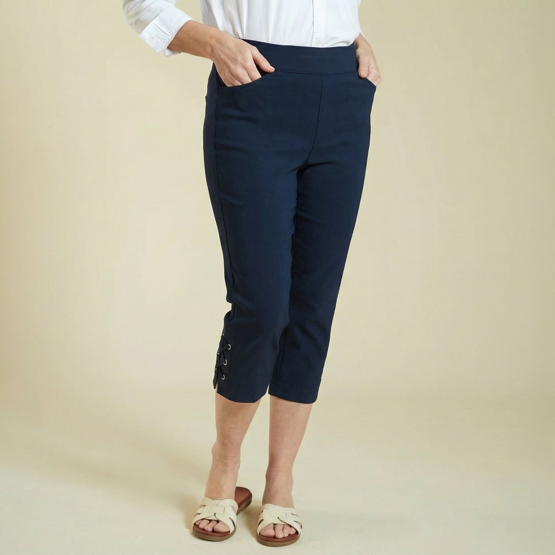 Navy Front Detail Missy