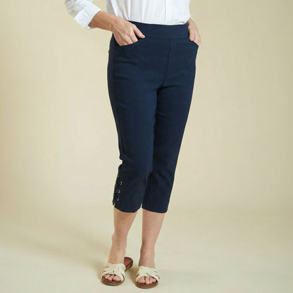 Navy Front Detail Missy