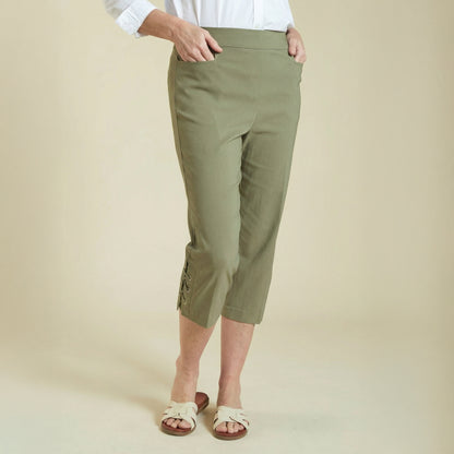 Burnt Olive Front Detail Missy