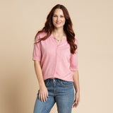 Playful Pink Front Detail Missy