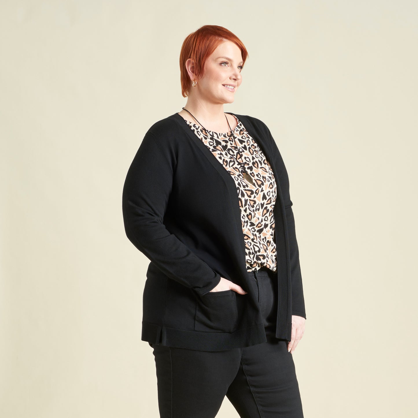 Black Side Detail Women