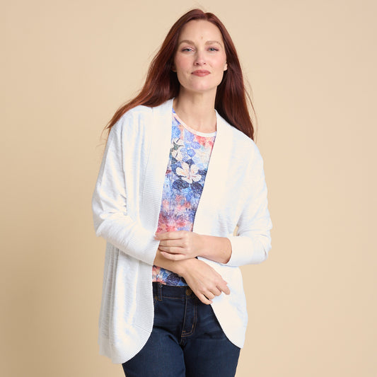 White Front Detail Missy