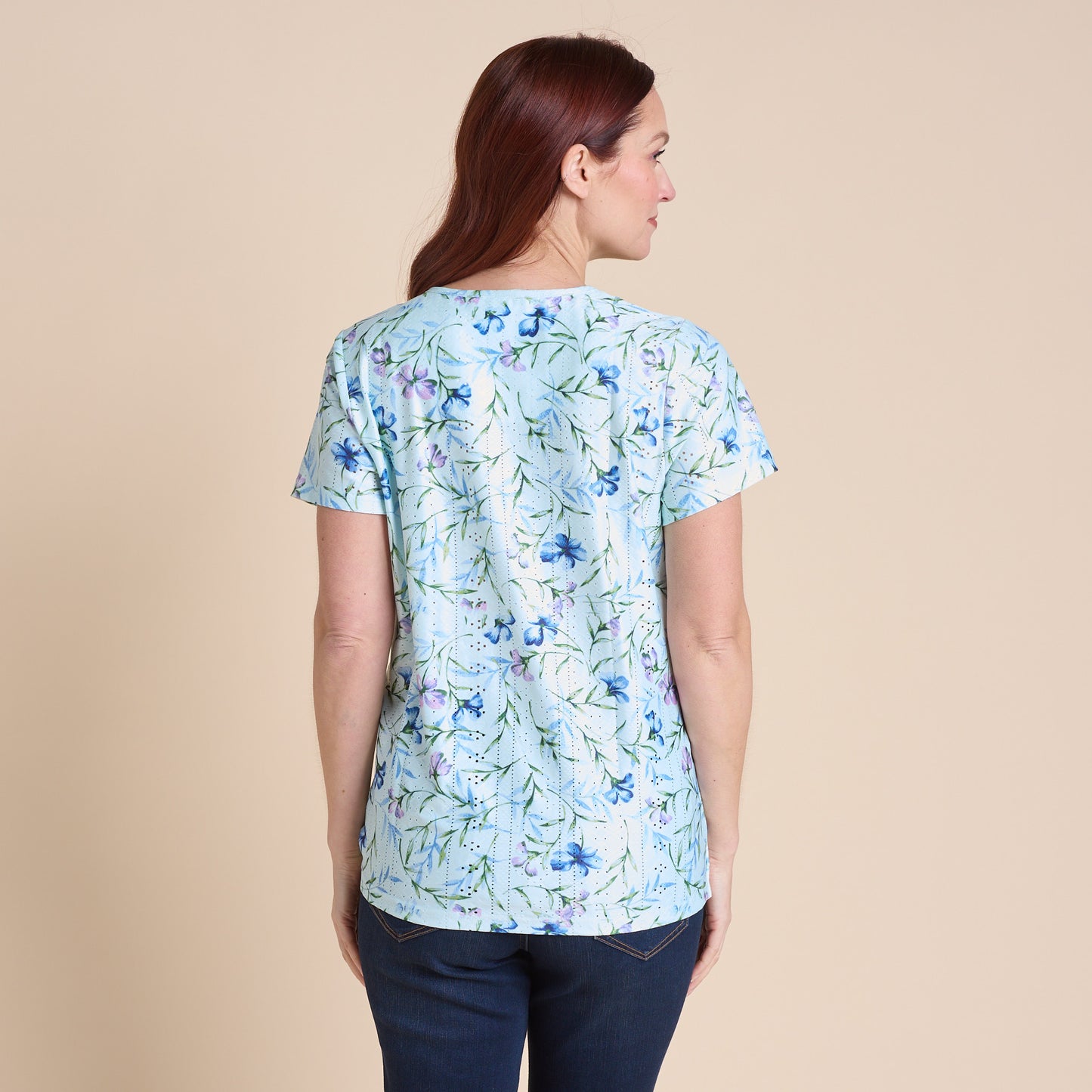 Blue Oasis Back Detail Missy