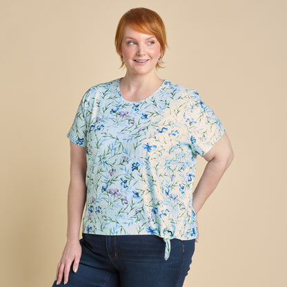Blue Oasis Front Detail Women